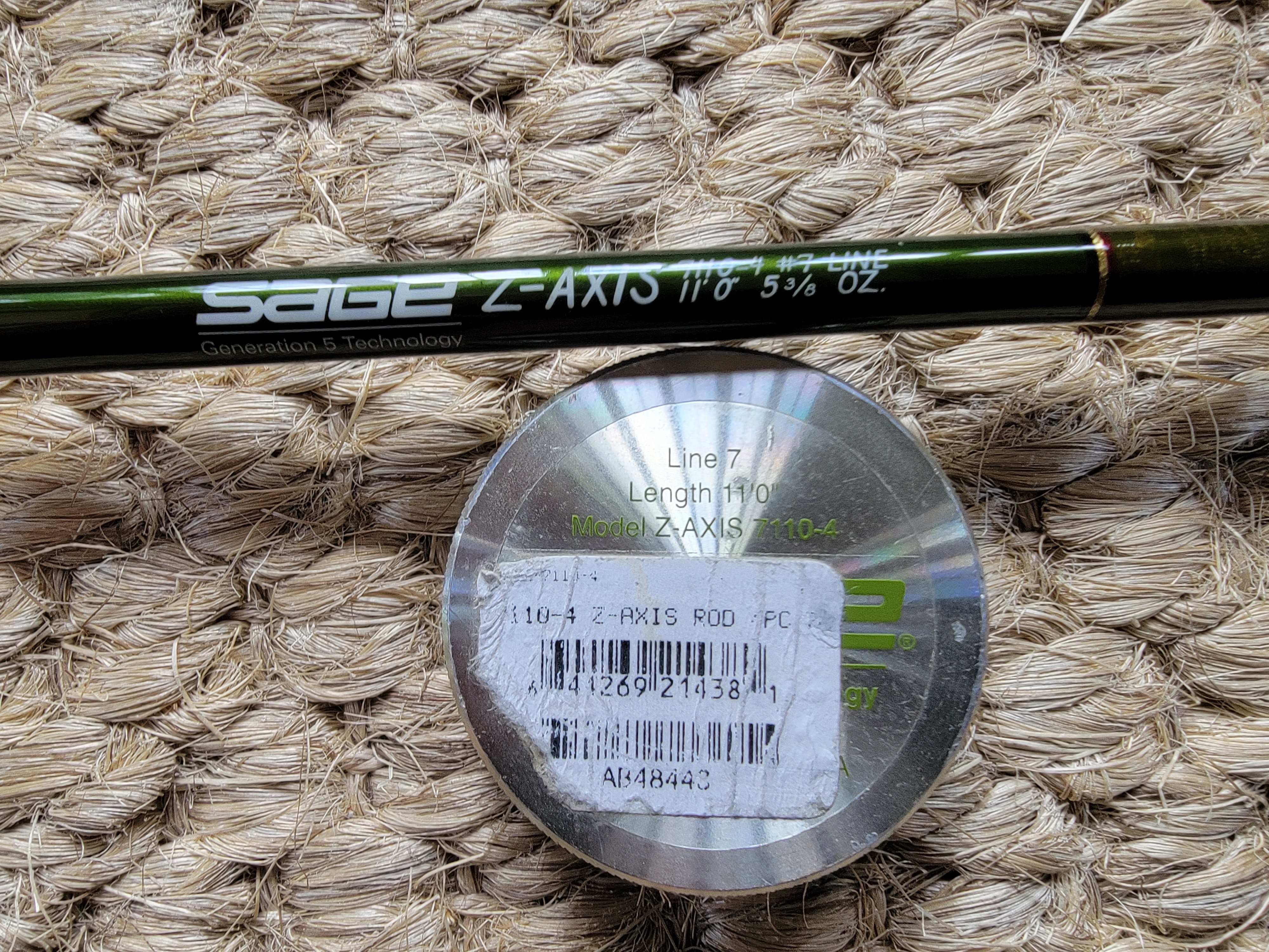 Sage Z-Axis 7110-4 Switch Rod - Excellent+ Condition | Washington