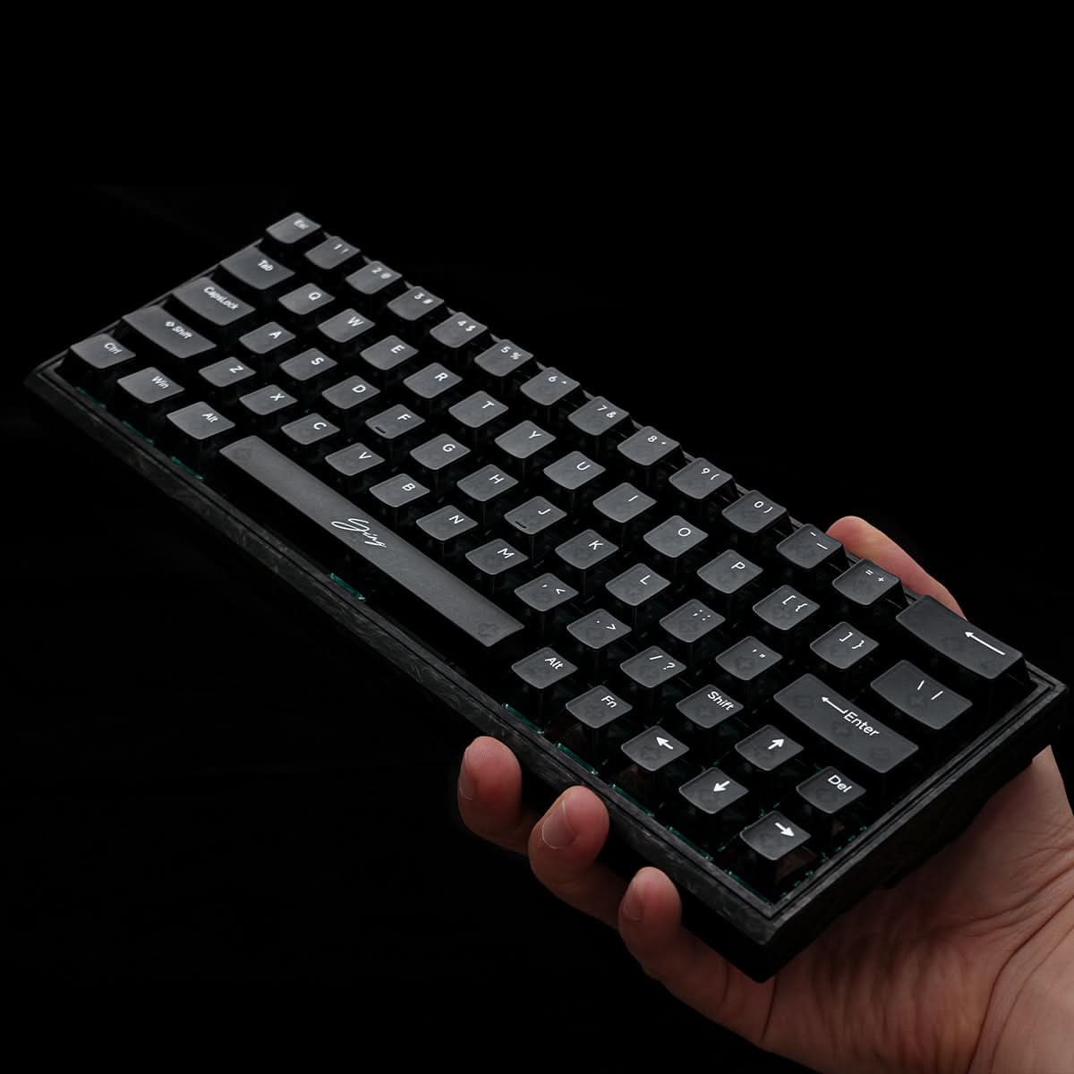 YING63 Forged Carbon Fiber Keyboard – WLmouse