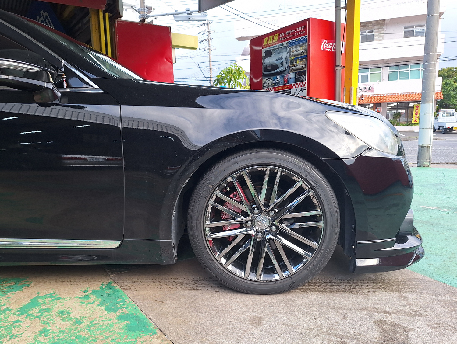 トヨタ クラウンアスリート クラウンアスリート210系純正ホイール 18