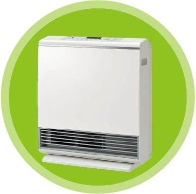 暖房機キャンペーン①】ファンヒーター（リンナイ SRC-365E） | ウェブ