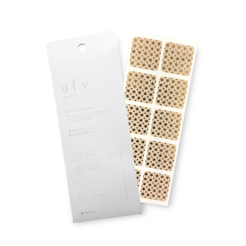 ufv ボディステッカー 四角(星)｜with colle