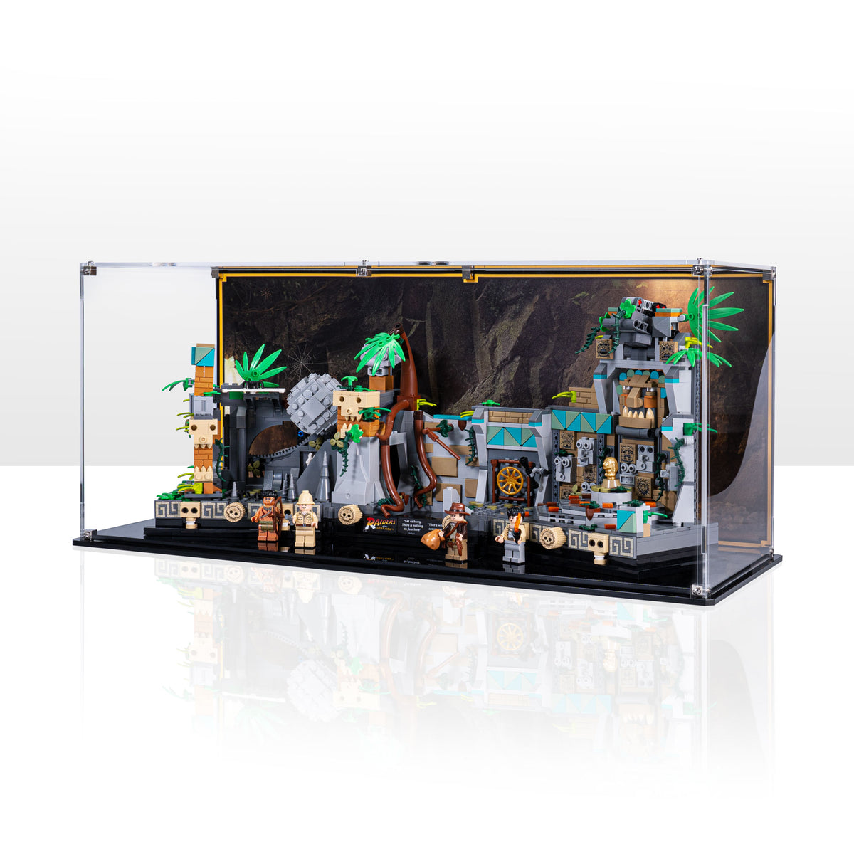 Display Case for LEGO® Indiana Jones™ Temple of the Golden Idol