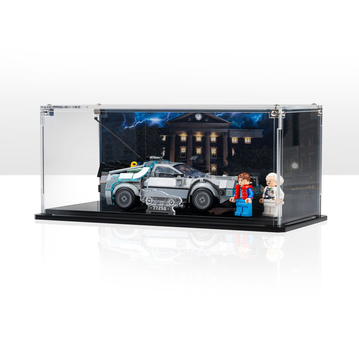 Display Case for LEGO® Speed Champions: Time Machine from Back to