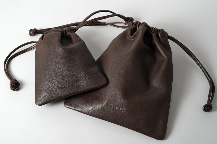 ドローストリングバッグ・BOURSE、BOURSE(L)の新色が入荷しました