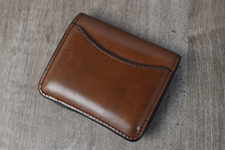 実際に、やってみました ～フルグレインブライドルの小傷を目立た