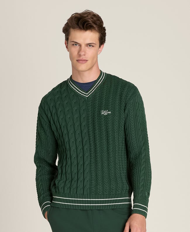 Sycamore Novelty V-Neck Sweater | Wilson Sporting Goods