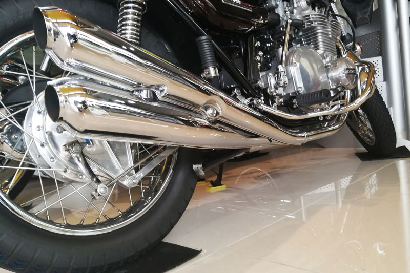 KAWASAKI Z1/Z2を形作る部位について【エキゾースト】 | 【PMC.Inc