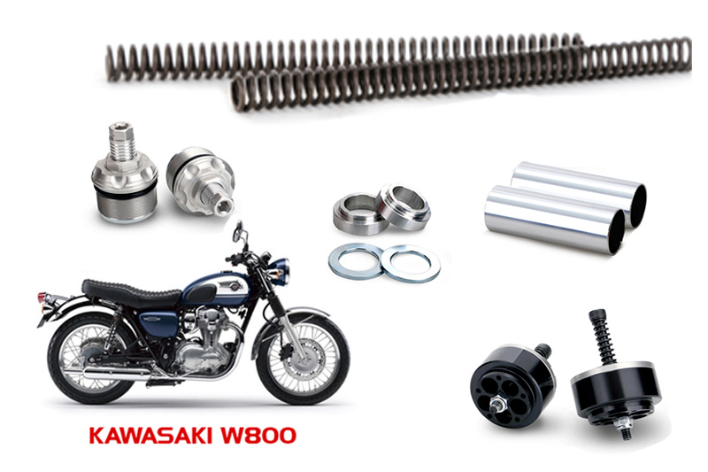 KAWASAKI W800 '11-のFORK UPGRADE KITを追加しました。 | NEWS | YSS