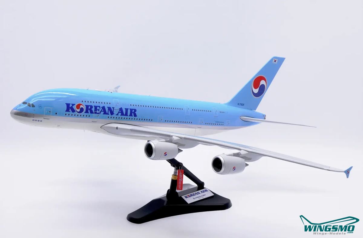 JC Wings Korean Air Airbus A380-800 HL7628 BBOX2541 | WINGSMO.com
