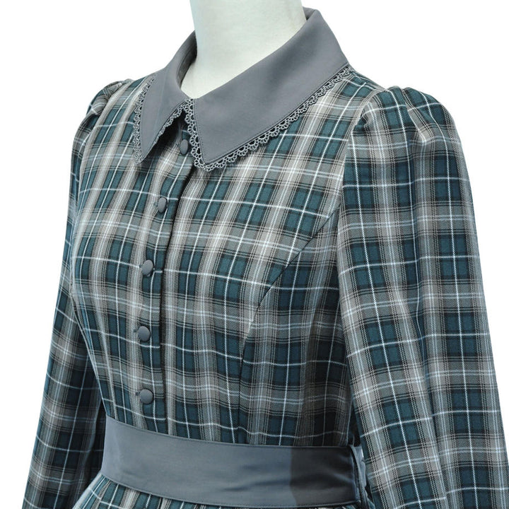 クラシカルチェックワンピース | Sheglit | ロリータ ゴスロリ