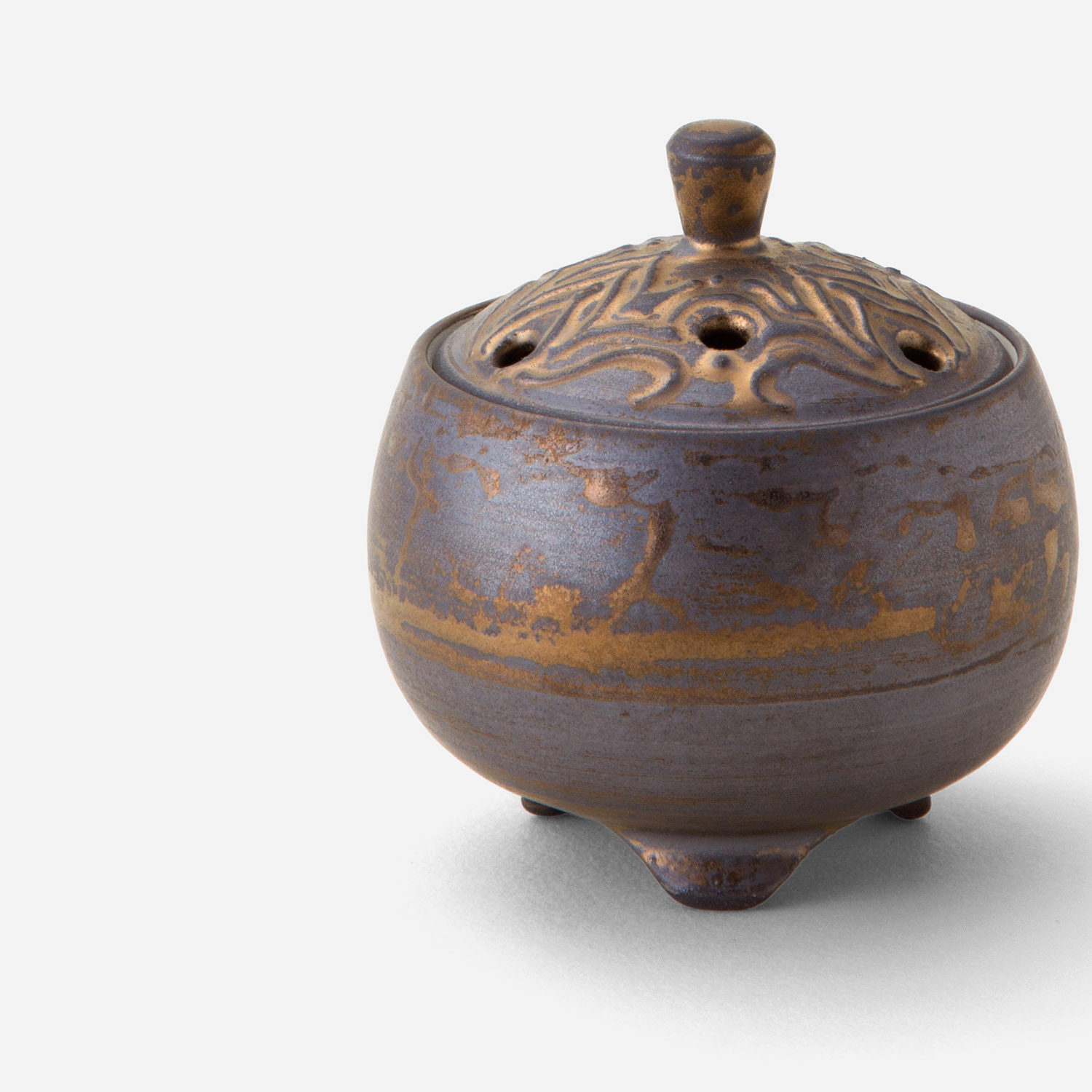 香炉 黒金彩 | 西川貞三郎商店