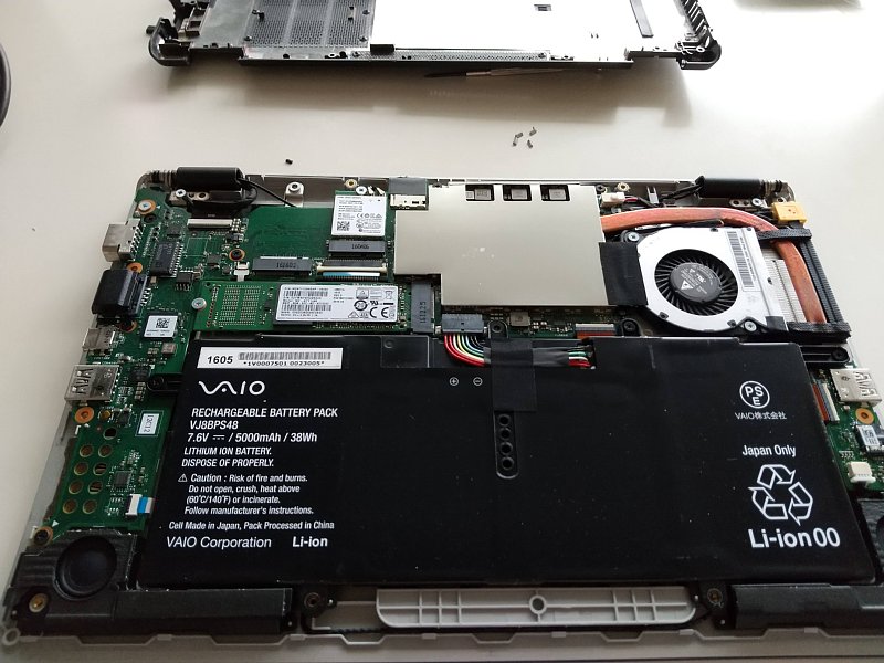 VAIO s11修理、SSDを500GBに。 - トヨダヤスシ建築設計事務所