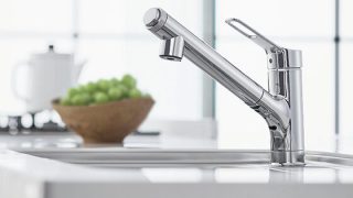 LIXIL 浄水器内蔵型シングルレバー混合水栓 JF-AJ461SYX(JW