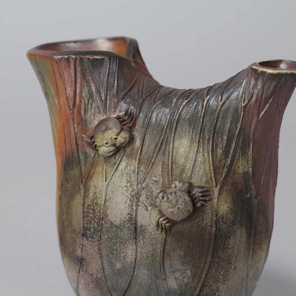 蓮と蟹のシリーズ | 備前焼窯元 小西陶古