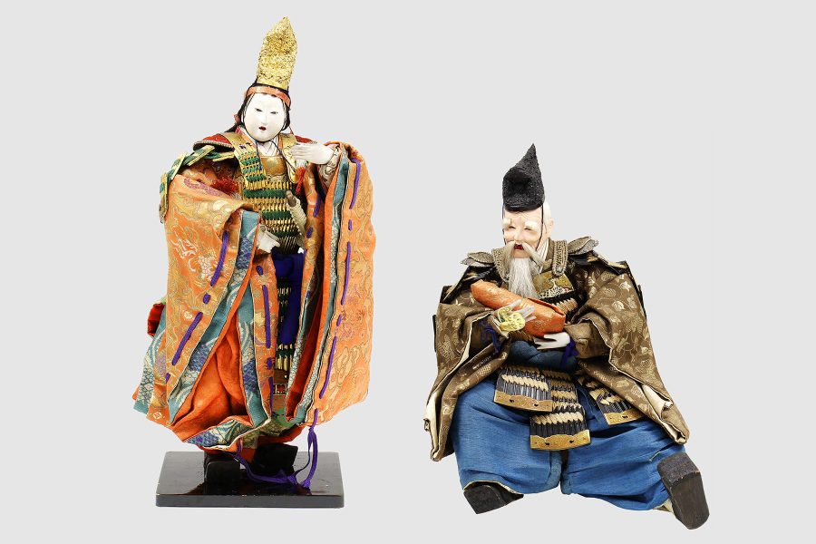 端午人形一対（神功皇后と武内宿祢）／ホームメイト
