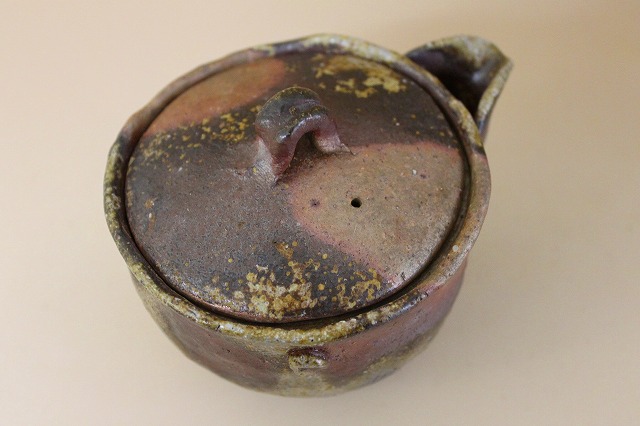 御幡康照作 備前焼 手びねり宝瓶 備前焼陶吉は人間国宝作品から現代