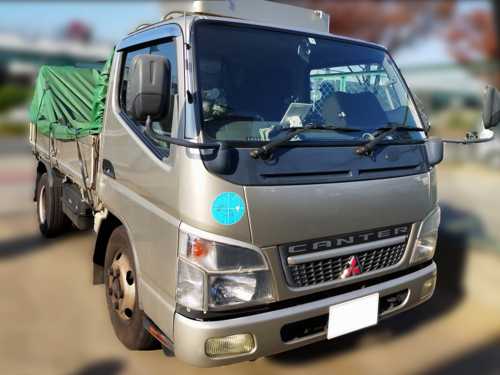 修理】《三菱ふそう キャンター》エンジン警告灯が点灯！チェック