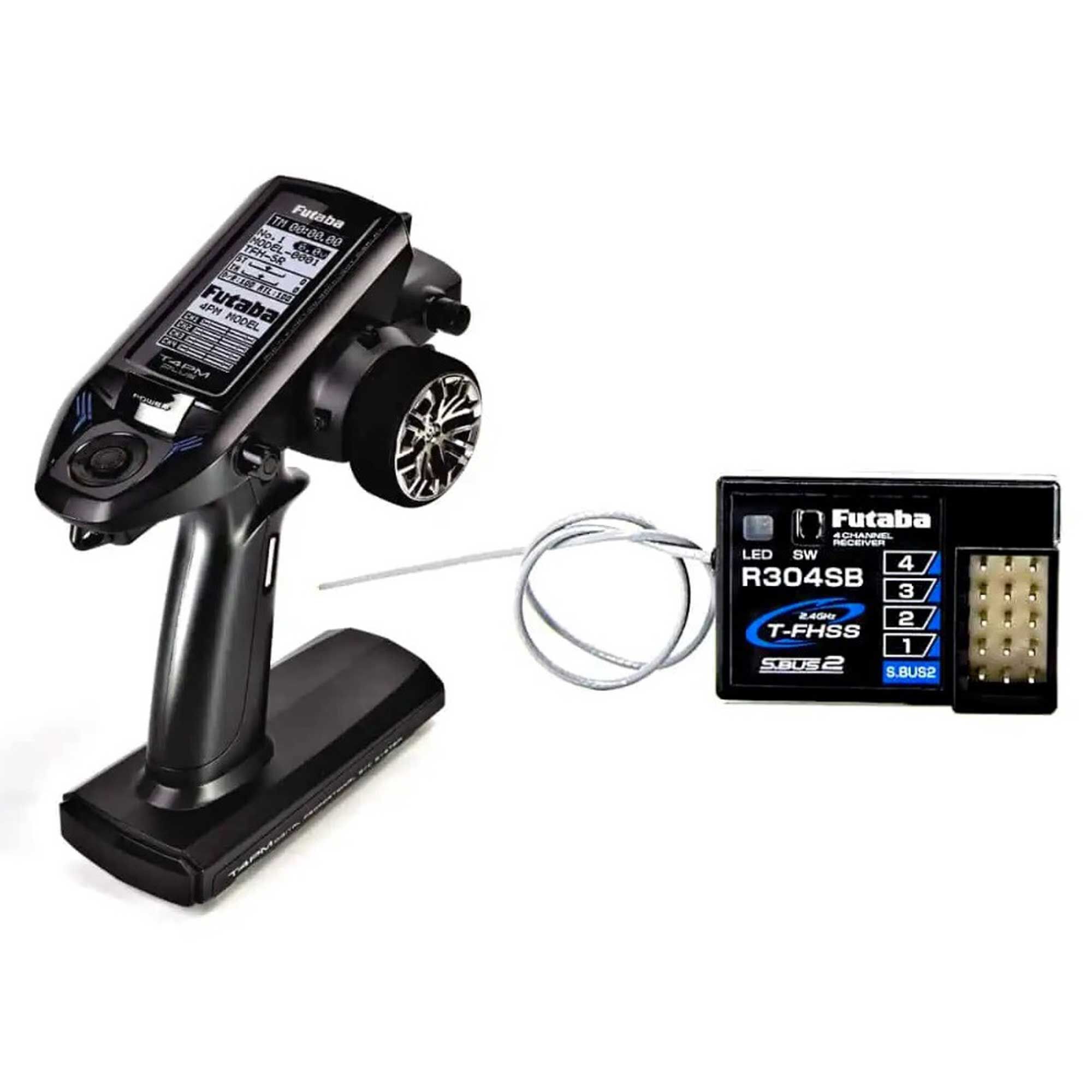 Futaba Systems 4PM Plus 2.4GHz 4ch Transmitter With R304SB