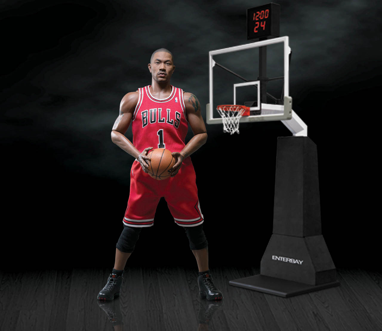 Enterbay NBA Collection Derrick Rose Figure - The Toyark - News