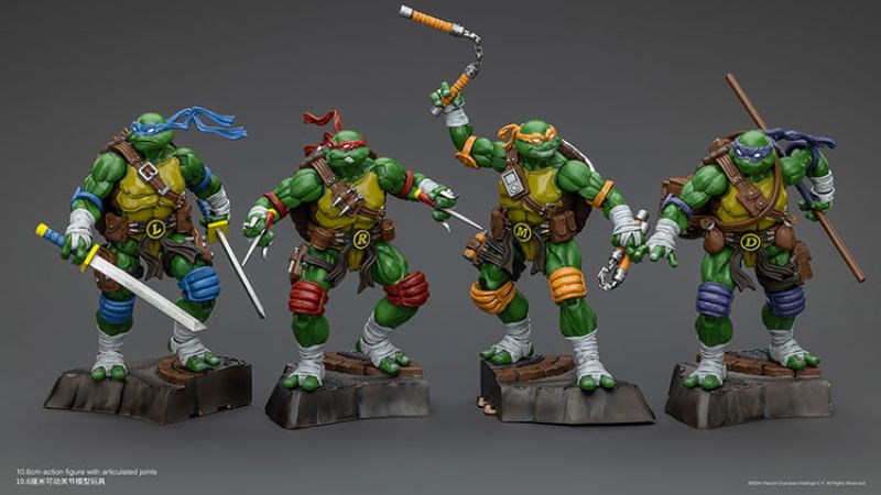 Teenage Mutant Ninja Turtles - 1/18 Scale Figures by Joy Toy - The