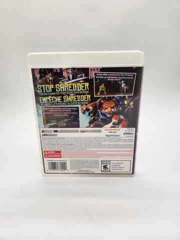 Teenage Mutant Ninja Turtles: Danger of the Ooze PlayStation 3 PS3