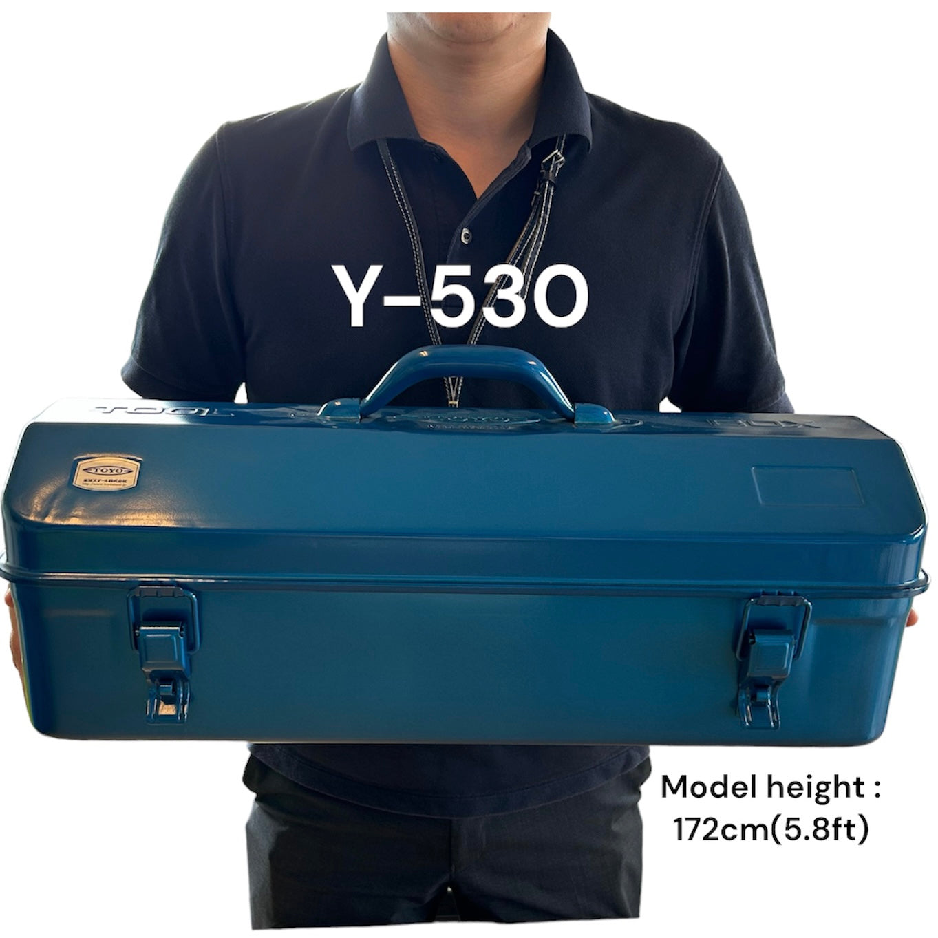 山型工具箱 Y-530 B (ブルー) | 東洋スチール株式会社 | TOYO STEEL Co