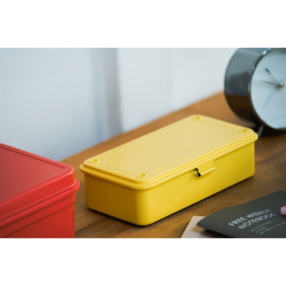 TOYO Trunk Shape Toolbox T-190 Y (Italian yellow) | 東洋スチール