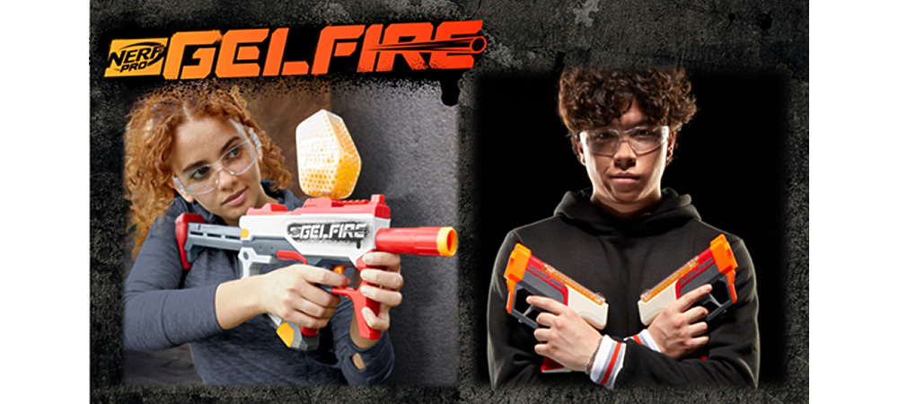 ナーフ」にハイターゲット層向け新シリーズが登場！ジェルボールで迫力