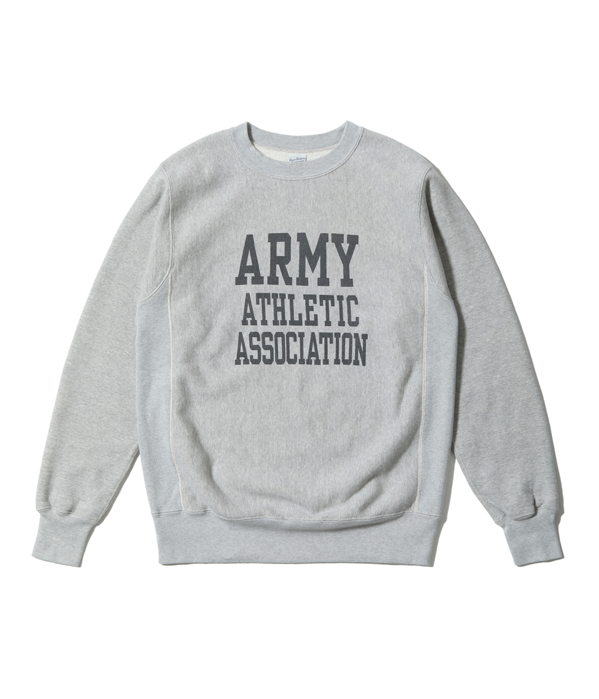 Lot No. BR69431 / HORIZONTAL KNITTING SWEAT SHIRT “ARMY ATHLETIC