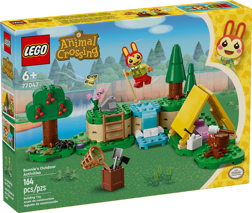 LEGO Animal Crossing Bunnie's Outdoor Activities Video Game Toy