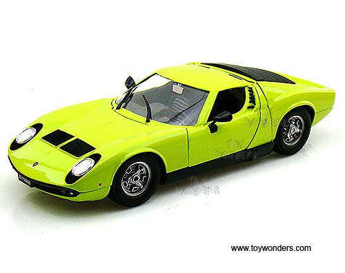 BBurago Gold - Lamborghini Miura Hard Top (1968, 1/18 scale