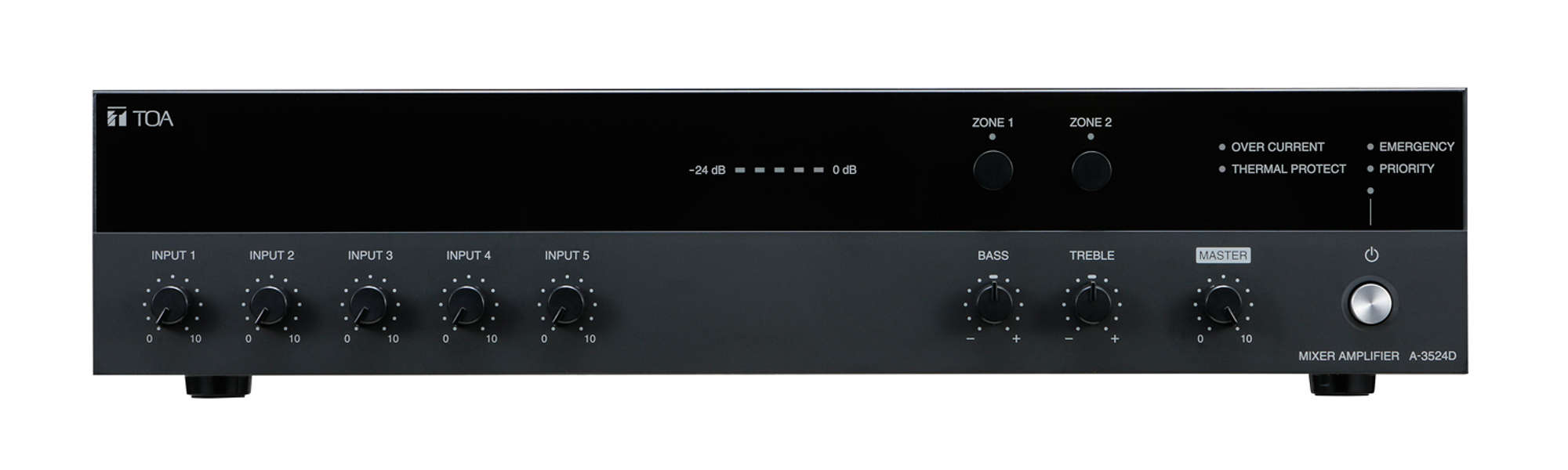 PAアンプ 240W 2局 (A-3524D) | TOA株式会社