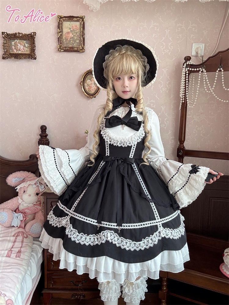 ToAlice】L1553リボンデコ姫袖ブラウス - To Alice