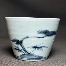 古伊万里松竹梅図染付蕎麦猪口 /248│埼玉県熊谷市のの骨董品専門店
