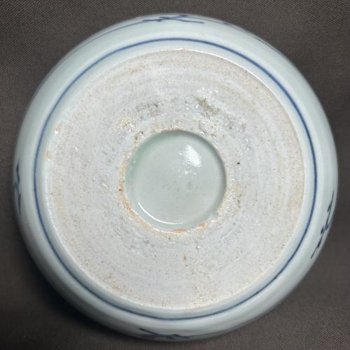 古伊万里蛸唐草図染付なます皿 /597│埼玉県熊谷市のの骨董品専門店