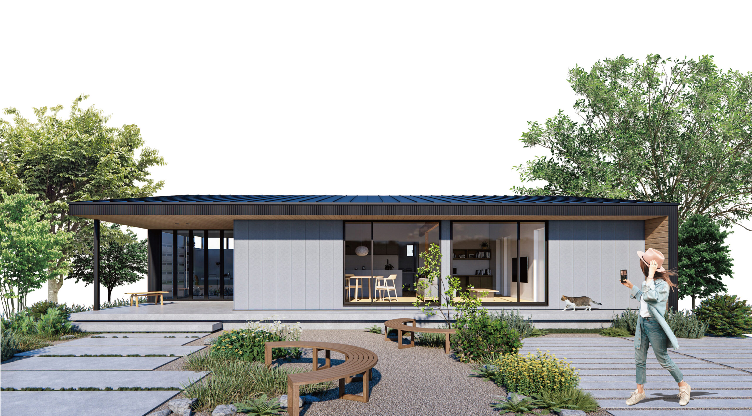 新しいスタイルの規格住宅 アトリエのある平屋「YUIE ATELIER」誕生