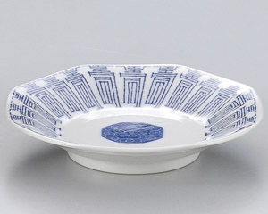 青寿八角皿(中華食器,皿,八角皿)|食器通販の陶磁庵
