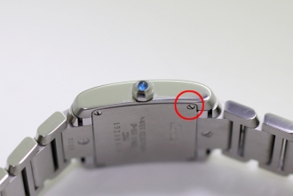 CARTIER カルティエ タンクフランセーズ オーバーホール及び裏蓋ネジ