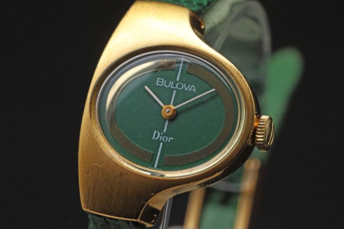 ブローバ×ディオール ダブルネーム 1970年代 手巻き Ref.7218 Cal.5BD