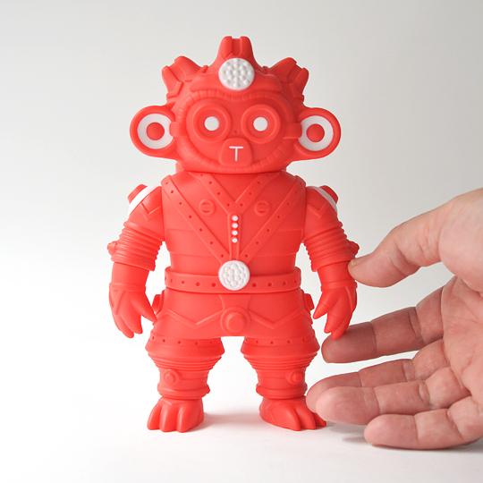 ソフビ製ともだち弐号機 Make money (Red) | 多肉植物・特別な鉢の販売