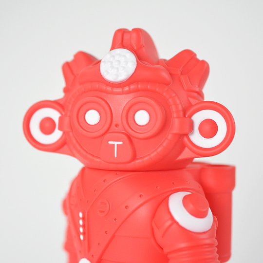 ソフビ製ともだち弐号機 Make money (Red) | 多肉植物・特別な鉢の販売