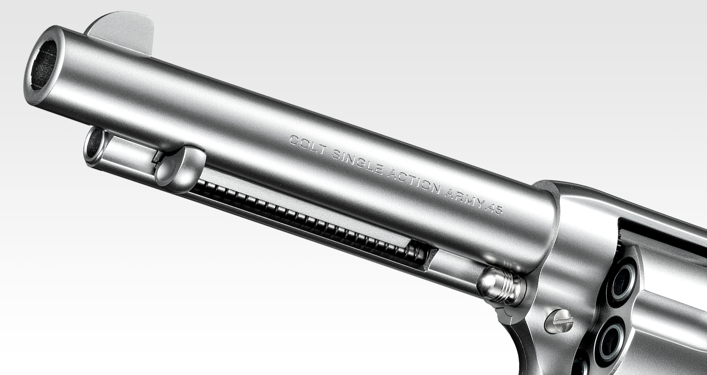 SAA.45 アーティラリー 5 1/2インチ シルバー - エアーリボルバー プロ