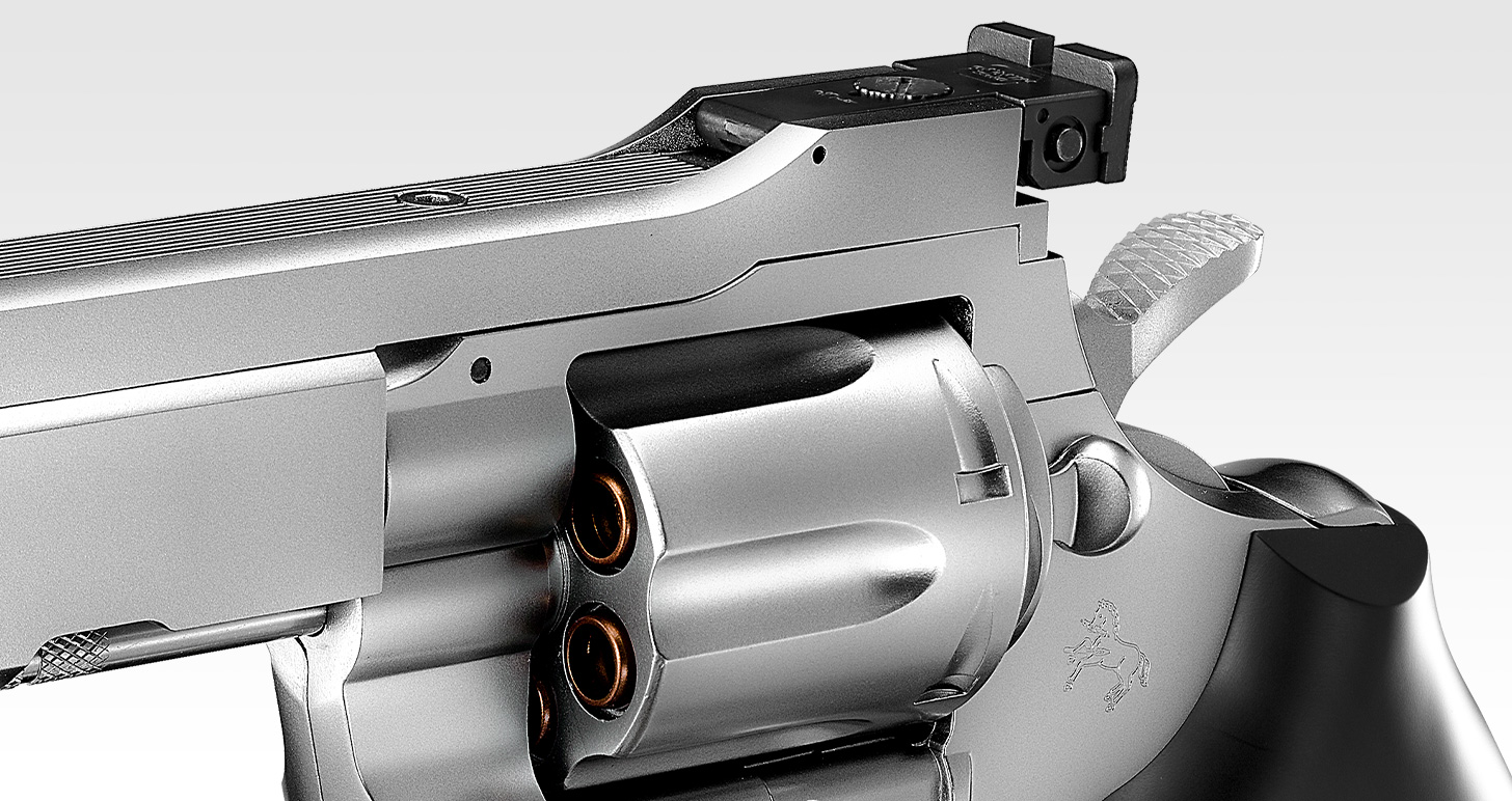 パイソンPPCカスタム 4インチ ステンレスモデル - BBエアーリボルバー