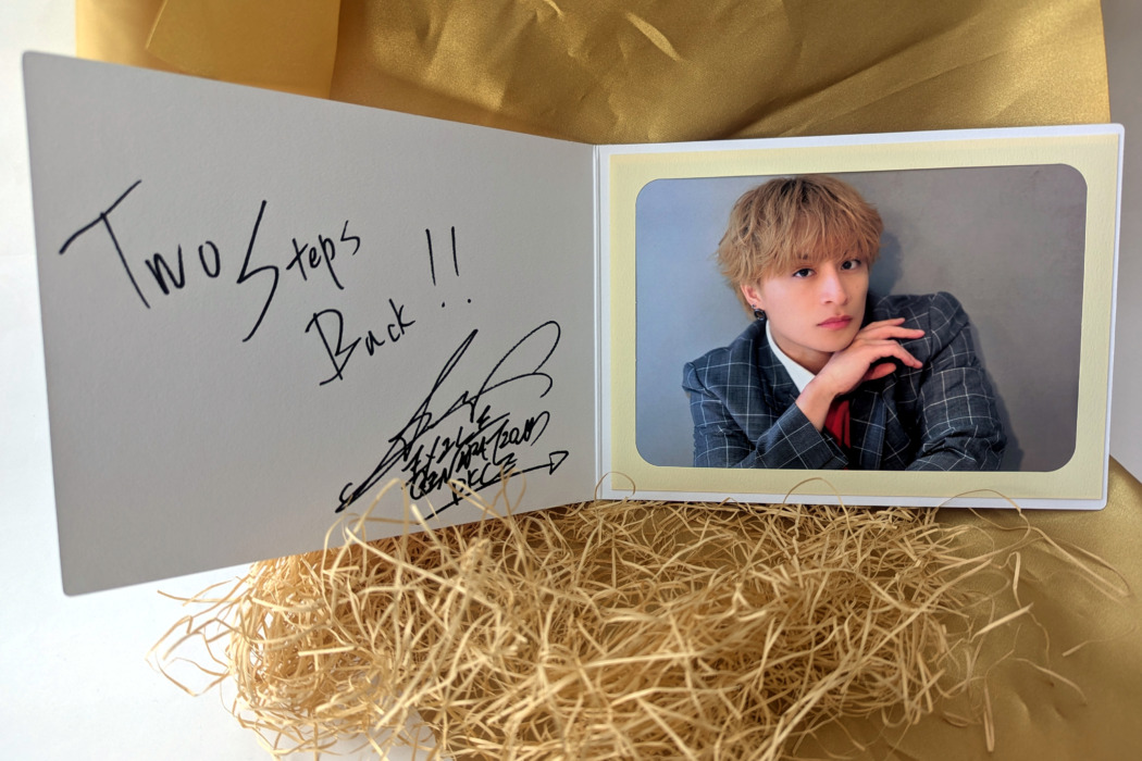 プレゼント】GENERATIONS 白濱亜嵐さんの直筆サイン入りフォトカード1