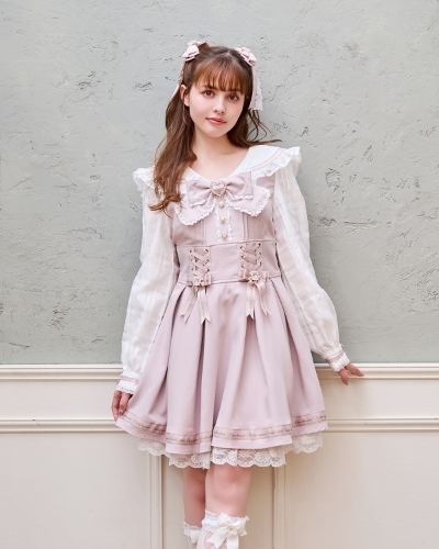 メッセージチェックセーラーワンピース ｜ LIZ LISA（リズリサ）公式