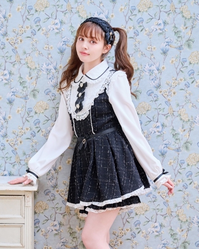 3つリボンツイードセットアップ ｜ LIZ LISA（リズリサ）公式通販