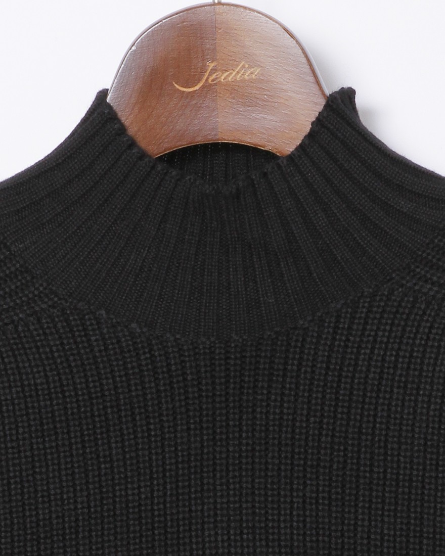 8Gレインウール モックネックニット｜GRAN SASSO（グランサッソ