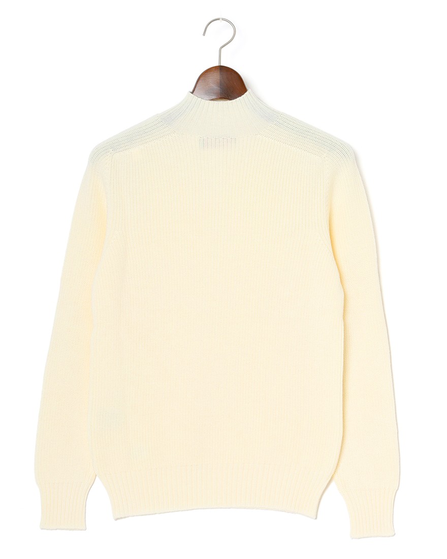 8Gレインウール モックネックニット｜GRAN SASSO（グランサッソ