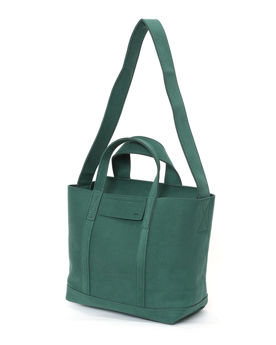 マイクロファイバースエード フラップミニトートバッグ【NEPPA/ネッパ