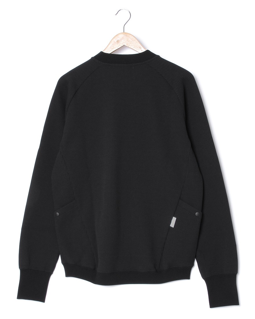 マルチワッフルクルーネックスウェット【NF1173】｜narifuri（ナリフリ